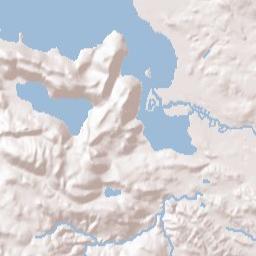 Clearlake Terrain Map