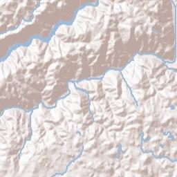 Auburn Lake Trails Terrain Map