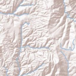 Quintette California Terrain Map