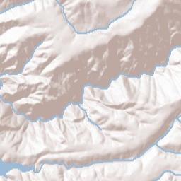 McCulloh California Terrain Map