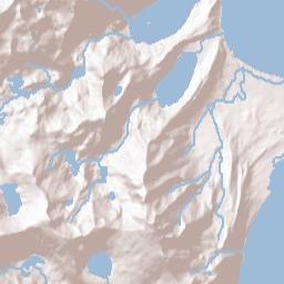 Emerald Bay Road, Eldorado National Forest, South Lake Tahoe, Terrain Map