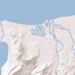 South Lake Tahoe Terrain Map