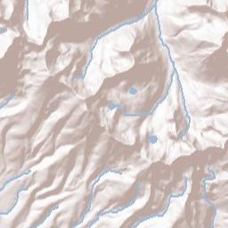 Hamilton Colorado Terrain Map