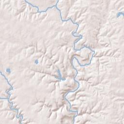 Callaway County Terrain Map