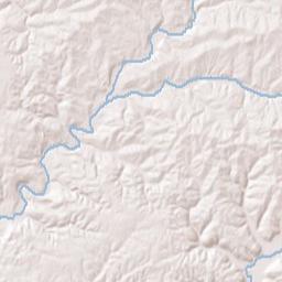 Lawrence County Terrain Map