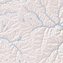 Walton Terrain Map