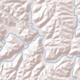 Otway Ohio Terrain Map