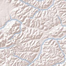 Rubyville Ohio Terrain Map