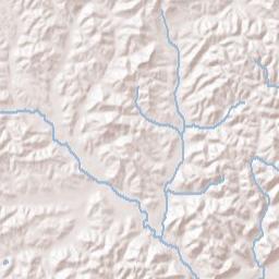 Westwood Acres Ohio Terrain Map