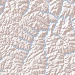 Calhoun County Terrain Map