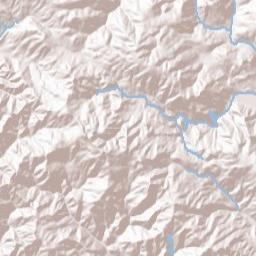 Alderglen Springs California Terrain Map