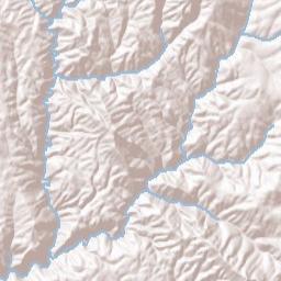 Soapweed California Terrain Map