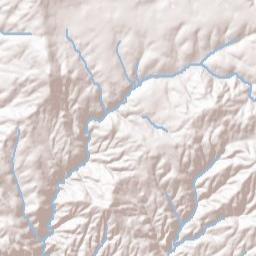 Pino Grande California Terrain Map