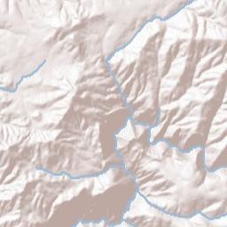 Campana California Terrain Map