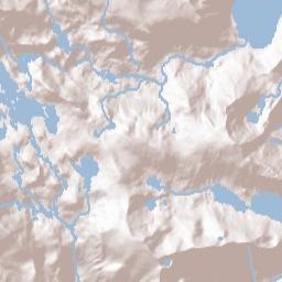 Fallen Leaf California Terrain Map