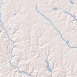 U.S. 54, Mark Twain National Forest, Fulton Terrain Map