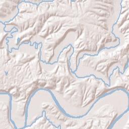 3879 Tunnelton Road South, Mitchell, IN  Terrain Map