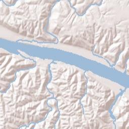 Chilo Ohio Terrain Map