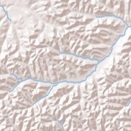 Lombardsville Ohio Terrain Map