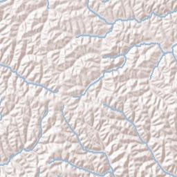 Peniel Ohio Terrain Map
