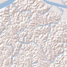 Mapleshade Ohio Terrain Map