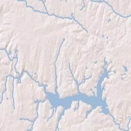 Gainesville Terrain Map