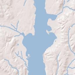 Forest Heights Terrain Map