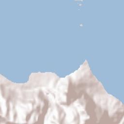 Kaména Voúrla Terrain Map