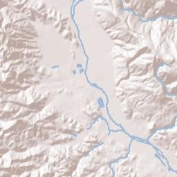 Cloverdale Terrain Map