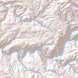 3800-3980 North Canyon Road, Camino, CA Terrain Map