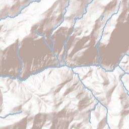 Upper Forni California Terrain Map