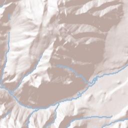 Woodfords California Terrain Map