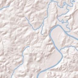 Martin County Terrain Map
