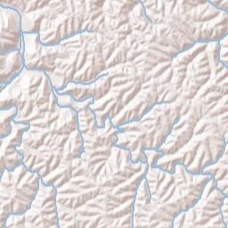 Bracken County Terrain Map