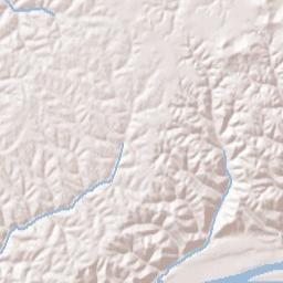Paradise Hills Ohio Terrain Map