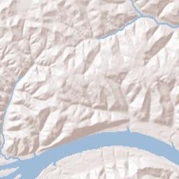Wrightsville Ohio Terrain Map