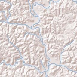 Sherritts Ohio Terrain Map