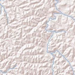 Sand Fork Ohio Terrain Map