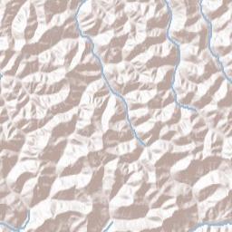 Braxton County Terrain Map
