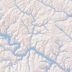 Lake Ridge Terrain Map