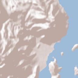 Lefkada Terrain Map