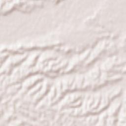 Kurihara Terrain Map