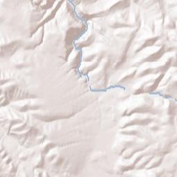 Sevier County Terrain Map