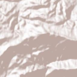 Confrides Terrain Map
