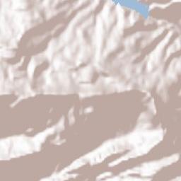 Benimantell Terrain Map