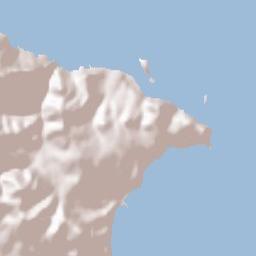 Kými Terrain Map