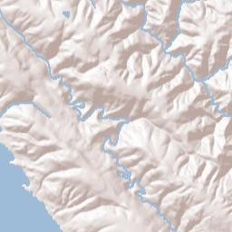Stewarts Point California Terrain Map