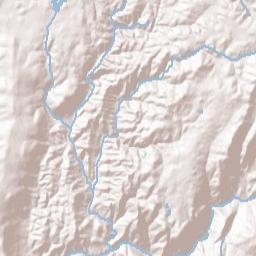 El Dorado California Terrain Map