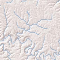 Mason County Terrain Map