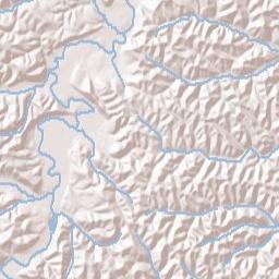 Big White Oak Road, South Shore, KY 41175 Terrain Map